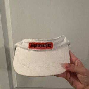 Jagermeister Kids' White and Orange Visor